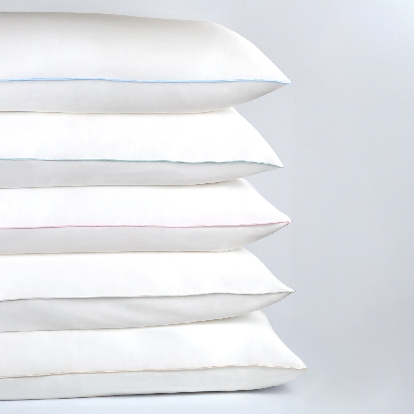 Silk pillowcase - sky blue